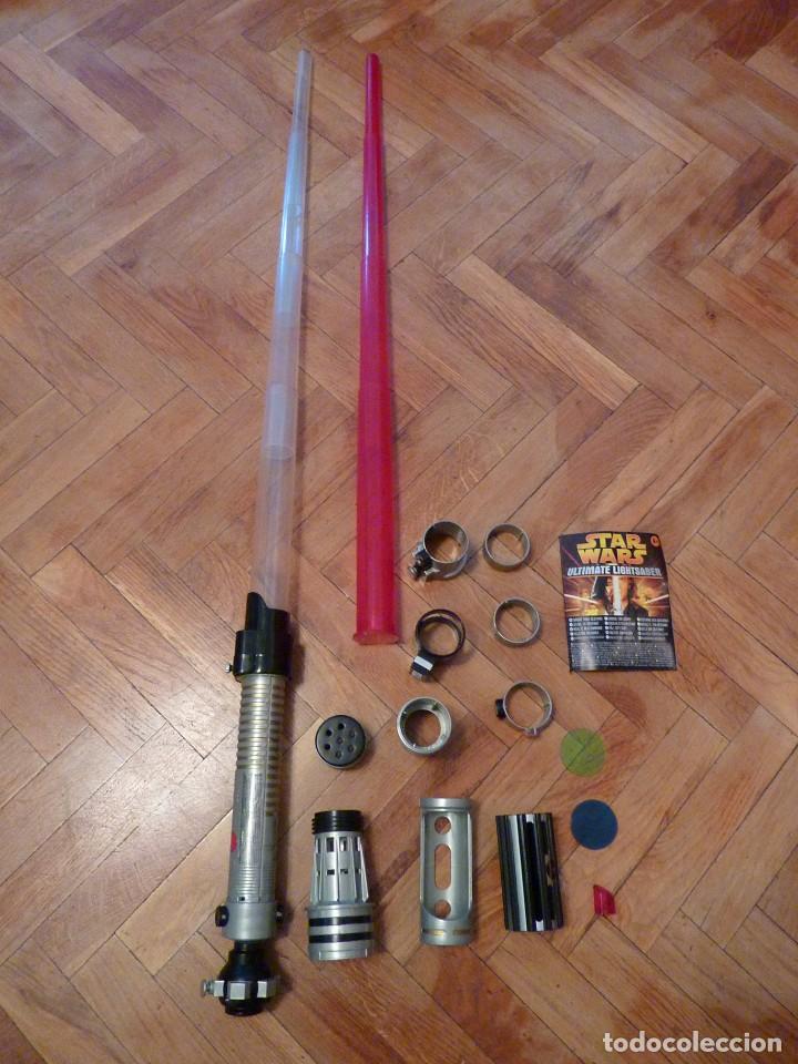 Juguetes antiguos y Juegos de colecci&oacute;n: STAR WARS ULTIMATE LIGHTSABER HASBRO