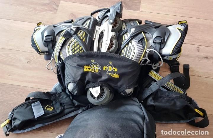 Juguetes antiguos y juegos de colecci&oacute;n: Patines en l&iacute;nea Rollerblade - Foto 7