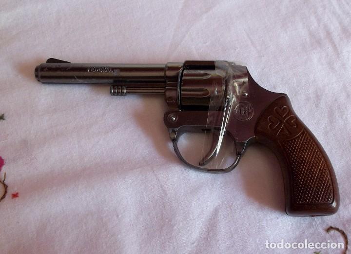 Juguetes antiguos y Juegos de colecci&oacute;n: PISTOLA JUGUETE TREBER-FULMINANTES-A&Ntilde;OS 80