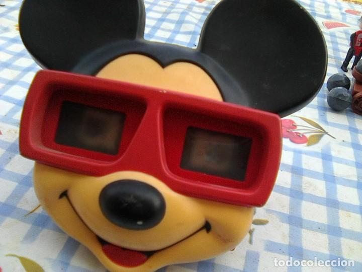 Juguetes antiguos y juegos de colecci&oacute;n: Visor mickey Mouse original eurodisney paris a&ntilde;os 90&acute;s - Diapositivas Disney vintage
