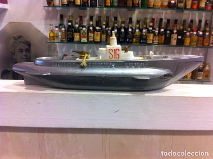 Altes Spielzeug und Spiele: SUBMARINO (S 16) DE PL&Aacute;STICO DURO.  LARGO: 30CM. ANCHO: 6CM.