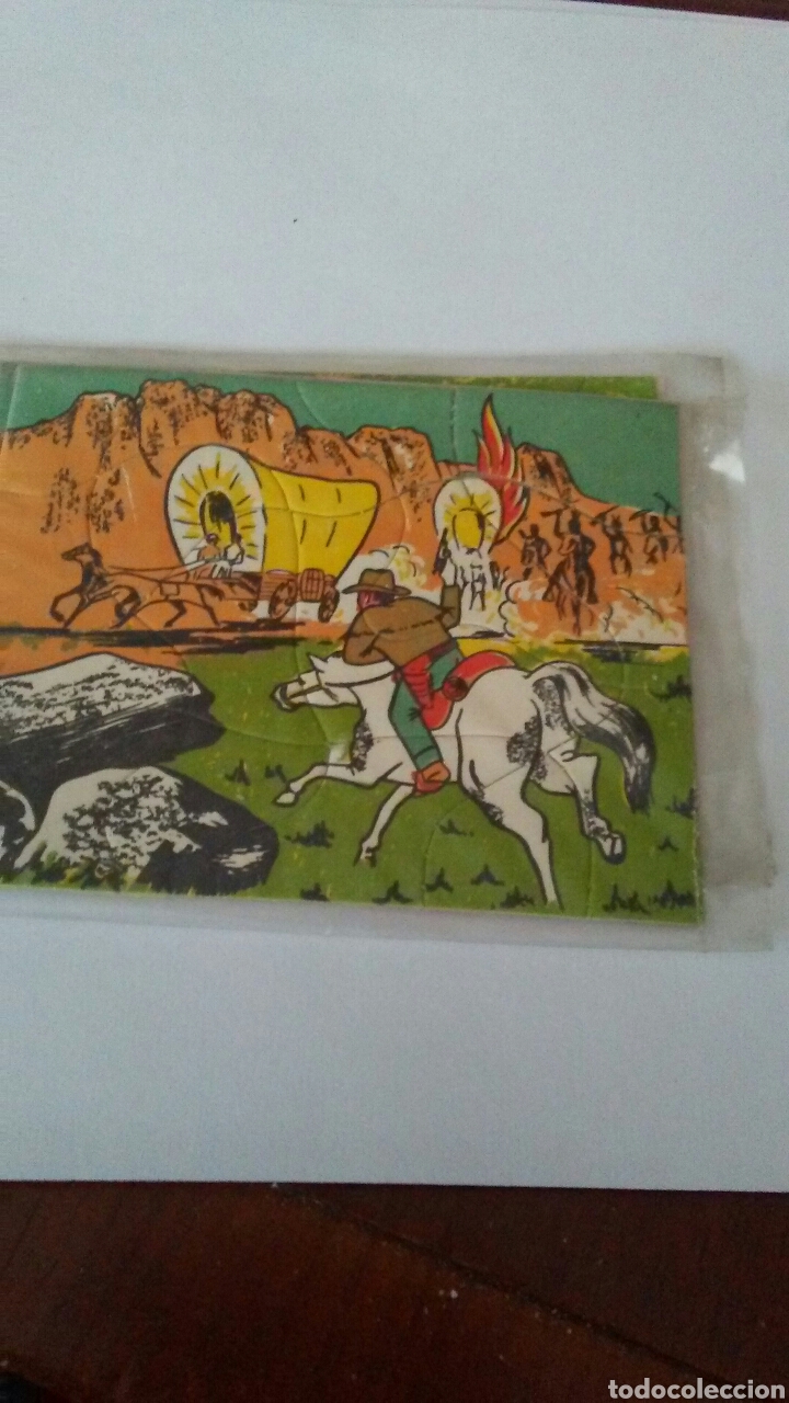Juguetes antiguos y juegos de colecci&oacute;n: Mini puzle a&ntilde;os 60 mide 9x11.