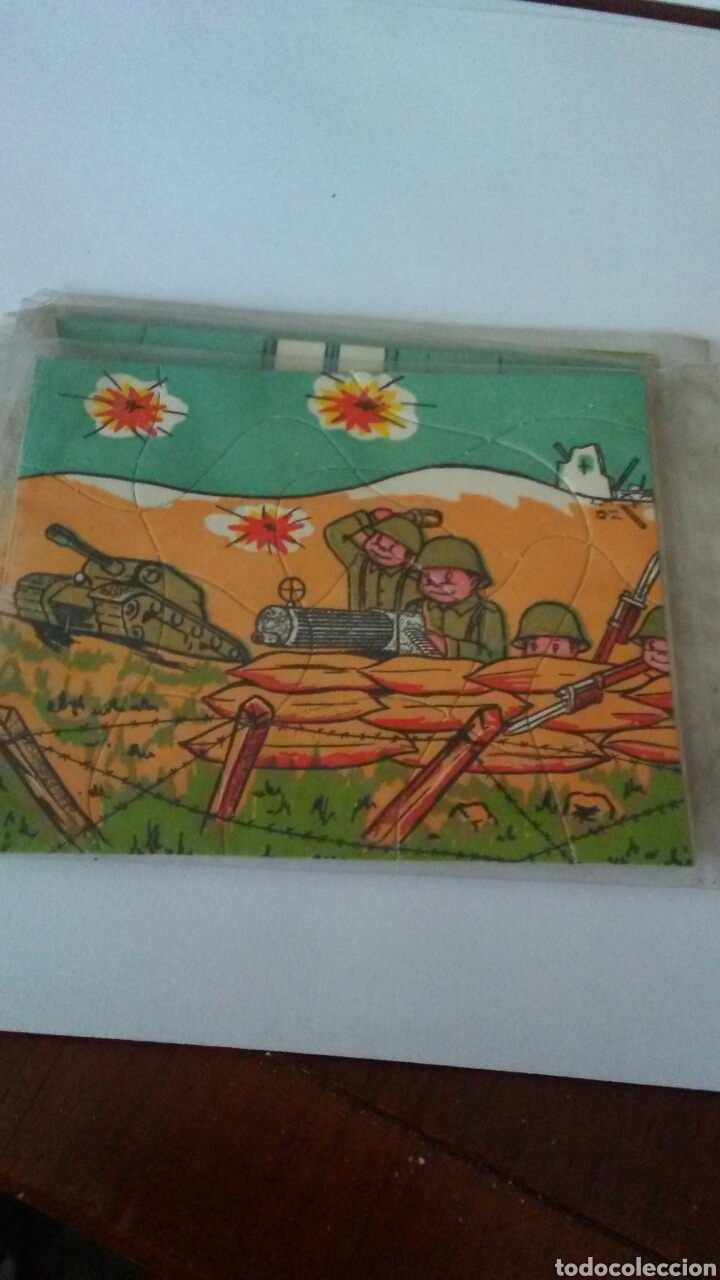 Juguetes antiguos y juegos de colecci&oacute;n: Mini puzle a&ntilde;os 60 mide 9x11