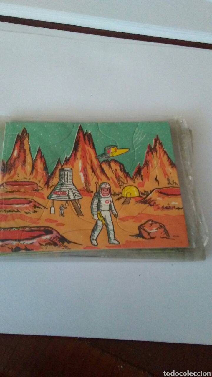 Juguetes antiguos y juegos de colecci&oacute;n: Mini puzle a&ntilde;os 60 ,mide 9x11.