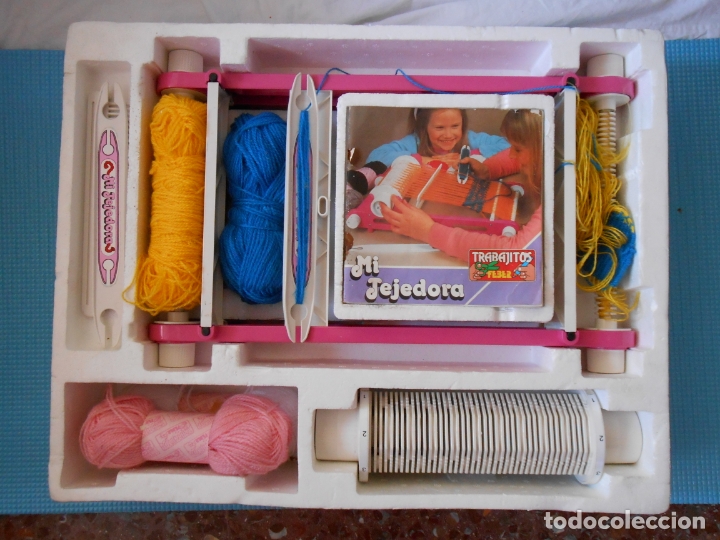 Juguetes antiguos y juegos de colecci&oacute;n: MI TEJEDORA de F&Eacute;BER - Foto 3