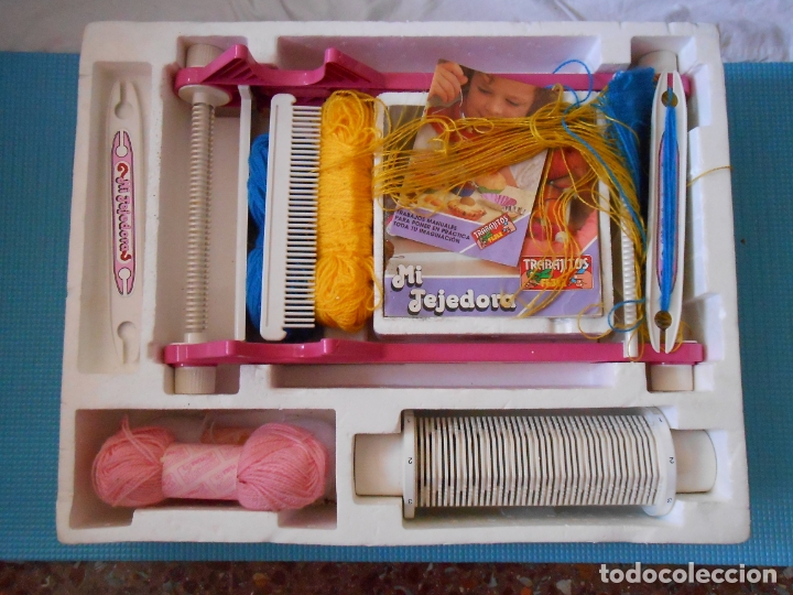 Juguetes antiguos y juegos de colecci&oacute;n: MI TEJEDORA de F&Eacute;BER - Foto 4