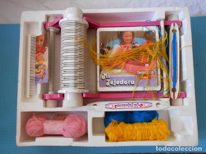 Juguetes antiguos y juegos de colecci&oacute;n: MI TEJEDORA de F&Eacute;BER - Foto 5