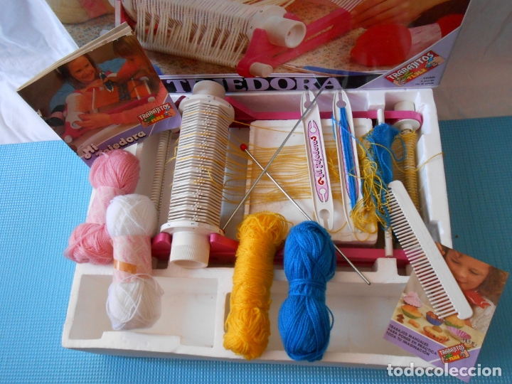 Juguetes antiguos y juegos de colecci&oacute;n: MI TEJEDORA de F&Eacute;BER - Foto 6