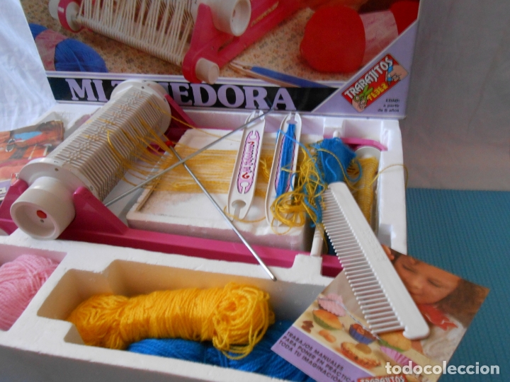Juguetes antiguos y juegos de colecci&oacute;n: MI TEJEDORA de F&Eacute;BER - Foto 7