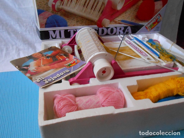 Juguetes antiguos y juegos de colecci&oacute;n: MI TEJEDORA de F&Eacute;BER - Foto 8