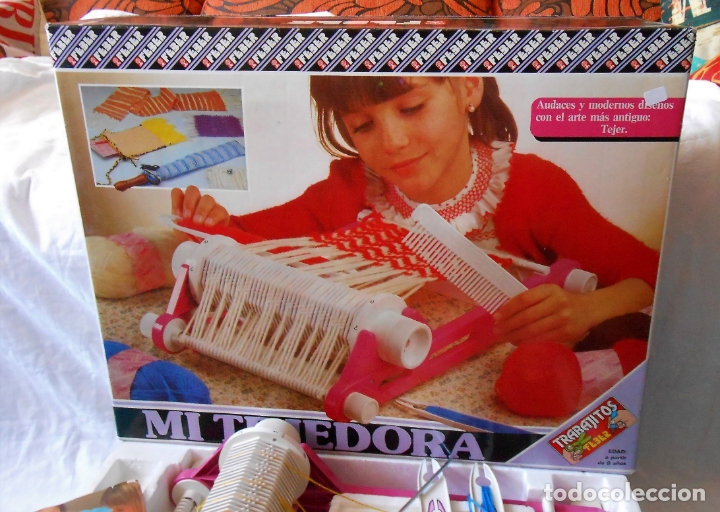 Juguetes antiguos y juegos de colecci&oacute;n: MI TEJEDORA de F&Eacute;BER - Foto 9