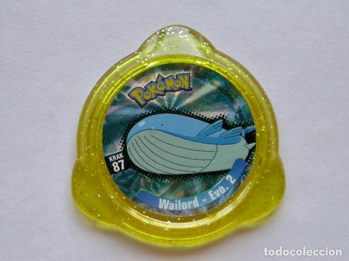 Altes Spielzeug und Spiele: TAZO KRAKS DE POK&Eacute;MON N&Uacute;M. 87 WAILORD-EVO. 2 (PANINI-NINTENDO) 2005