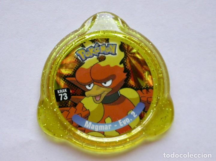 Altes Spielzeug und Spiele: TAZO KRAKS DE POK&Eacute;MON N&Uacute;M. 73 MAGMAR -EVO. 2 (PANINI-NINTENDO) 2005