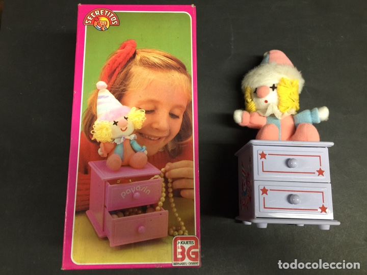 Juguetes antiguos y Juegos de colecci&oacute;n: PAYASIN JOYERO MUSICAL SECRETITOS BERNABEU GISBERT NUEVO