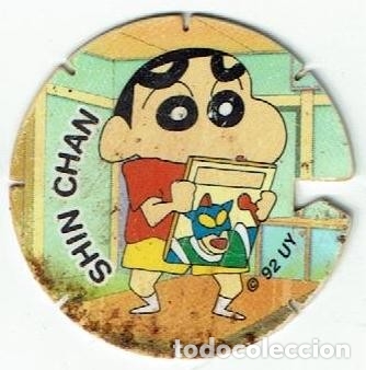 Juguetes antiguos y Juegos de colecci&oacute;n: COLECCI&Oacute;N TAZOS GREFUSA SHIN CHAN TAZO CAPS POGS #70 SHIN CHAN 1992 PERSONAJE ANIME MANGA JAP&Oacute;N