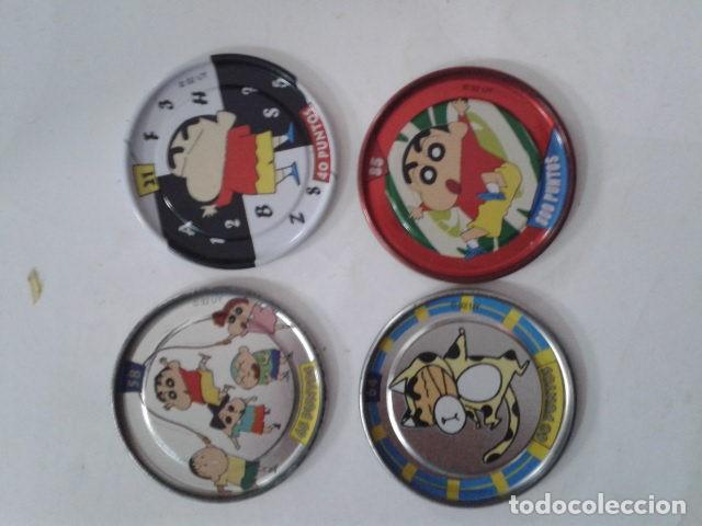 Juguetes antiguos y Juegos de colecci&oacute;n: TAZO METALICO SHIN CHAN