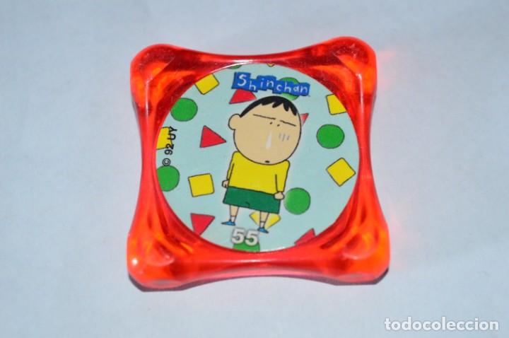 Juguetes antiguos y Juegos de colecci&oacute;n: COLECCI&Oacute;N TAZOS PANINI SHIN CHAN TAZO CAPS POGS N&Uacute;MERO 55 SERIE ANIME JAP&Oacute;N PERSONAJE ANIMACI&Oacute;N
