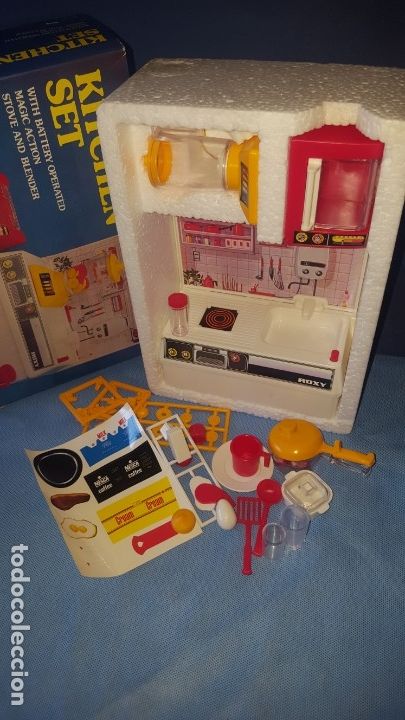 Juguetes antiguos y Juegos de colecci&oacute;n: SET  DE  COCINA CON MULTIPLES ACCESORIOS