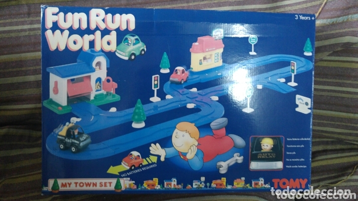 Circuito Fun Run World De Tomy Nuevo En Caja Buy Other Old Toys