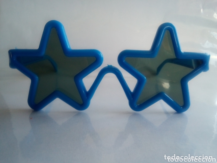 Juguetes antiguos y Juegos de colecci&oacute;n: GAFAS DE PLASTICO JUGUETE EN FORMA DE ESTRELLA