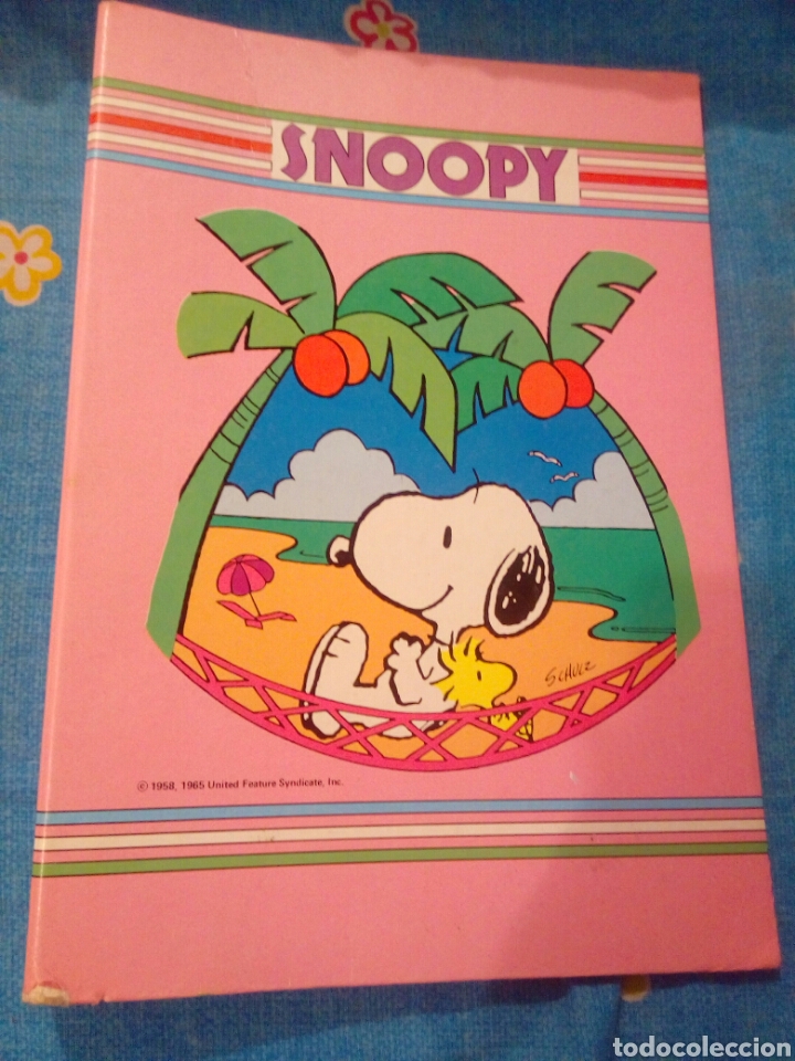 Juguetes antiguos y Juegos de colecci&oacute;n: Carpeta carpesano 4 anillas de snoopy