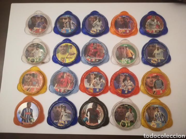 Brinquedos antigos e Jogos de cole&ccedil;&atilde;o: PANINI KRAKS FUTBOL PRIMERA DIVISION ESPA&Ntilde;OLA LIGA PREMIUM TAZOS