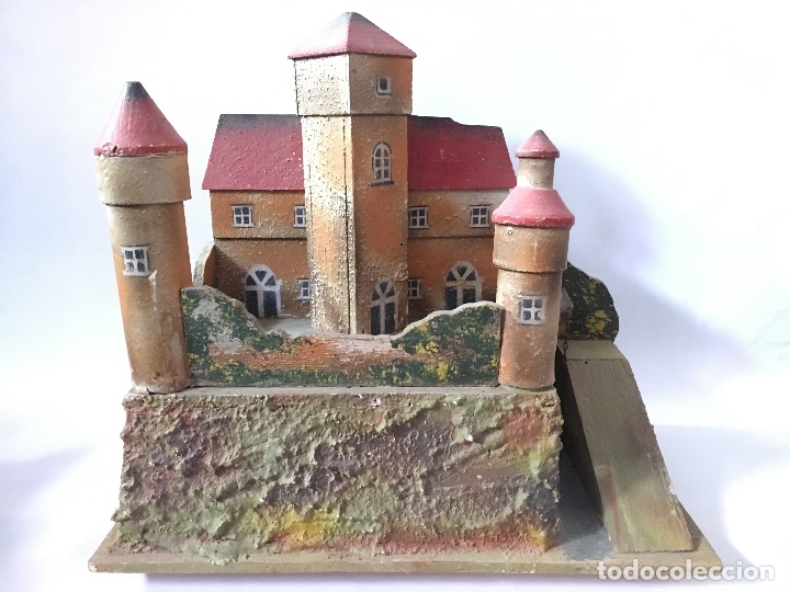 Juguetes antiguos y Juegos de colecci&oacute;n: Castillo antiguo de madera