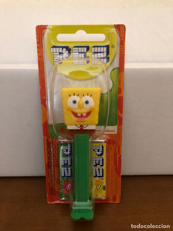 Juguetes antiguos y Juegos de colecci&oacute;n: Dispensador Pez Bob Esponja