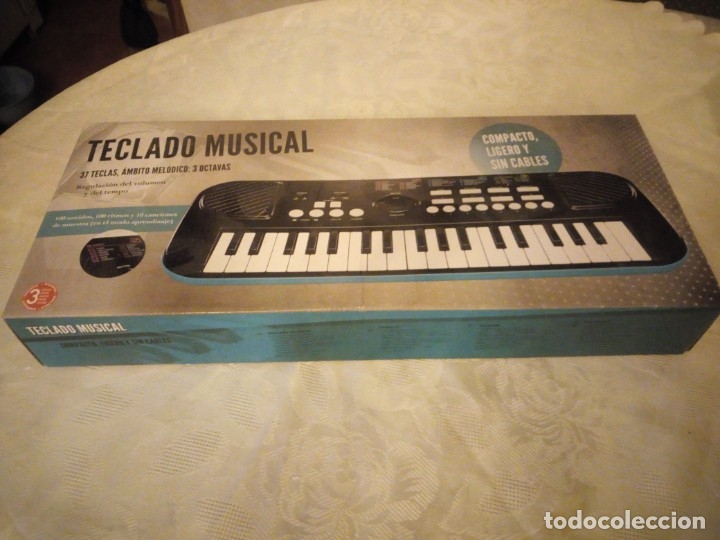 teclado musical 37 teclas , tastiera compatta - Comprar todocoleccion - 181952936