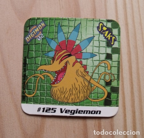 Juguetes antiguos y Juegos de colecci&oacute;n: Im&aacute;n N&ordm; 125 - Vegiemon - Digimon Staks - Nintendo