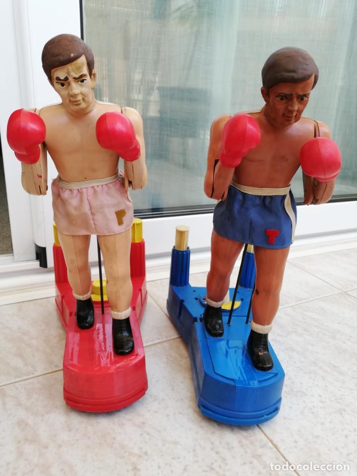 muñecos boxeadores - Buy Other antique toys and games on todocoleccion