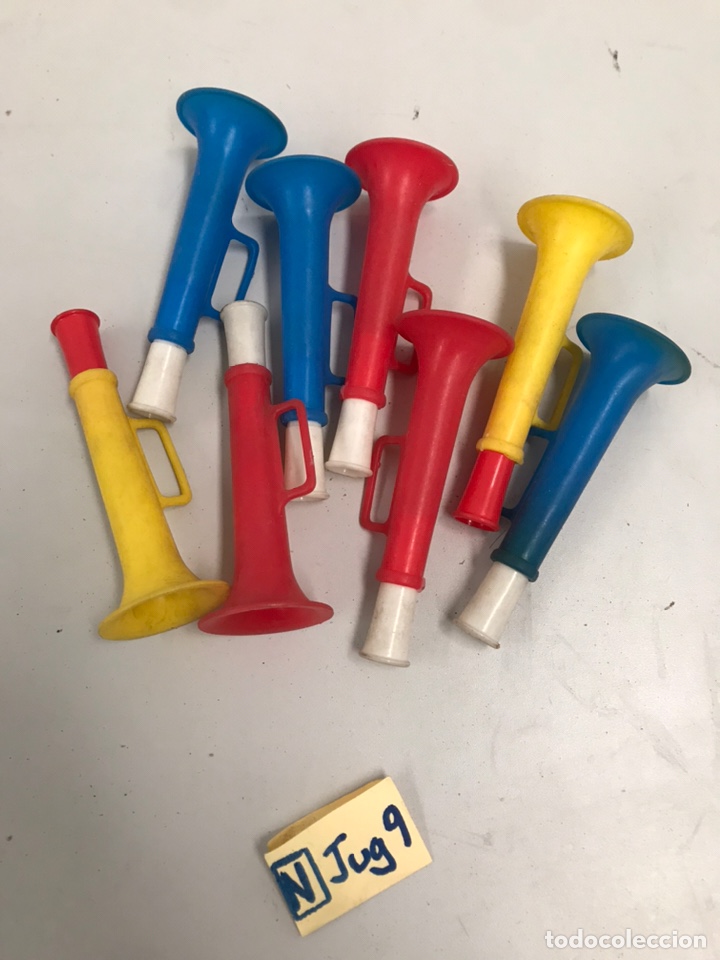 trompeta juguete años 70 - Compra venta en todocoleccion