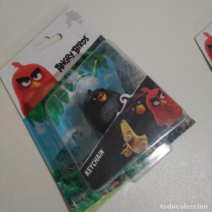 Juguetes antiguos y Juegos de colecci&oacute;n: llavero bomb angry birds bird rovio mu&ntilde;ecos pelicula pajaro negro blister mu&ntilde;eco figura