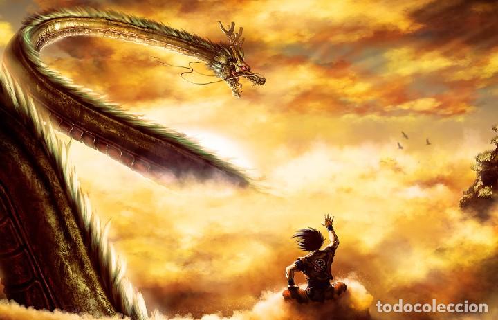 Juguetes antiguos y Juegos de colecci&oacute;n: CUADRO DRAGONBALL BOLA DE DRAGON Z GOKU NUBE Shen Long ENVIO GRATIS