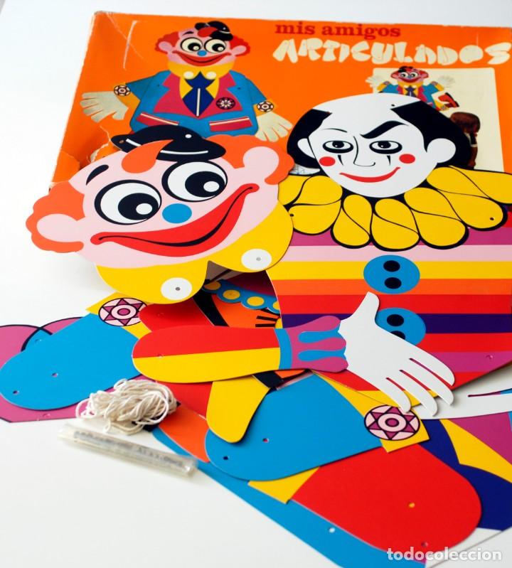 Juguetes antiguos y Juegos de colecci&oacute;n: Juego Mis amigos articulados. De Ever Didac, Ref. 90007, Made in Spain. Con instrucciones de uso