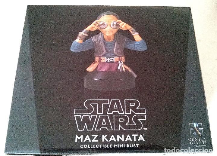 Juguetes antiguos y Juegos de colecci&oacute;n: Maz Kanata - Mini busto - Star wars - Gentle Giant Ltd.