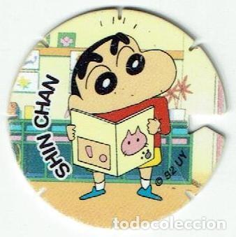 Juguetes antiguos y Juegos de colecci&oacute;n: COLECCI&Oacute;N TAZOS GREFUSA SNACKS SHIN CHAN TAZO CAPS POGS #57 57 A&Ntilde;O 1992 VOLADORES SERIE ANIME JAP&Oacute;N