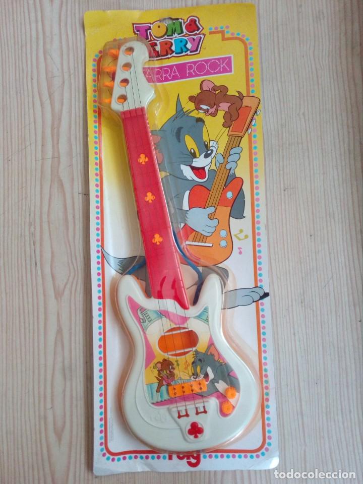 Juguetes antiguos y Juegos de colecci&oacute;n: Guitarra De Juguetes Tom & Jerry - Reig - A&ntilde;os 70