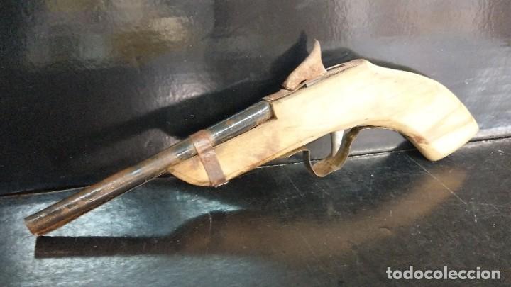 escopeta de madera de juguete - Compra venta en todocoleccion