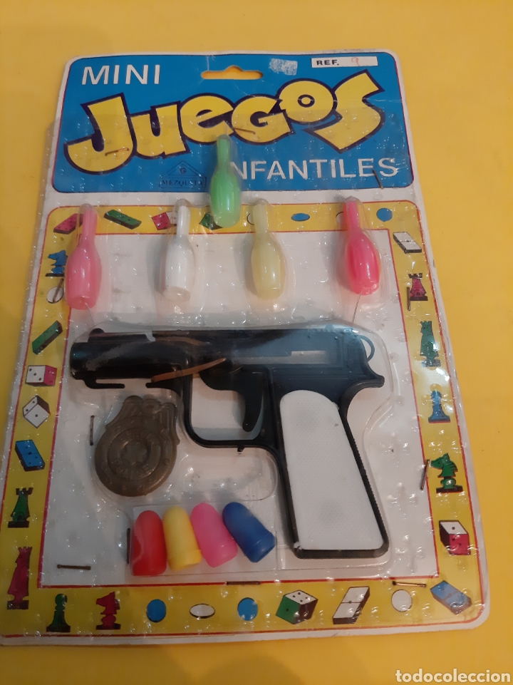 Brinquedos antigos e Jogos de cole&ccedil;&atilde;o: Mini juegos infantiles pistola
