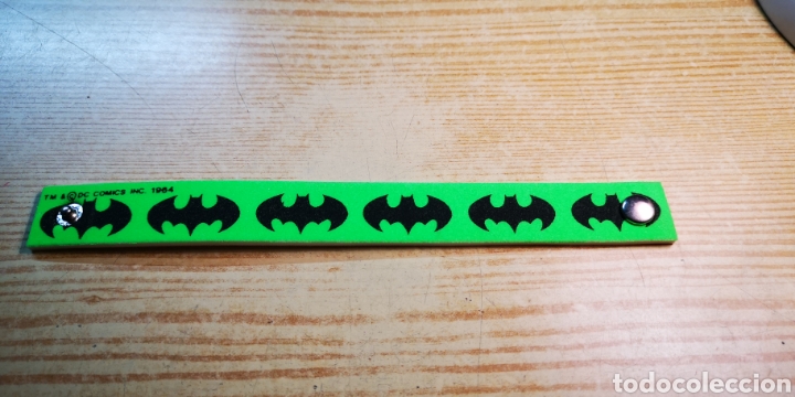 Juguetes antiguos y juegos de colecci&oacute;n: Batman pulsera c&ograve;mics Inc. 1964 a estrenar