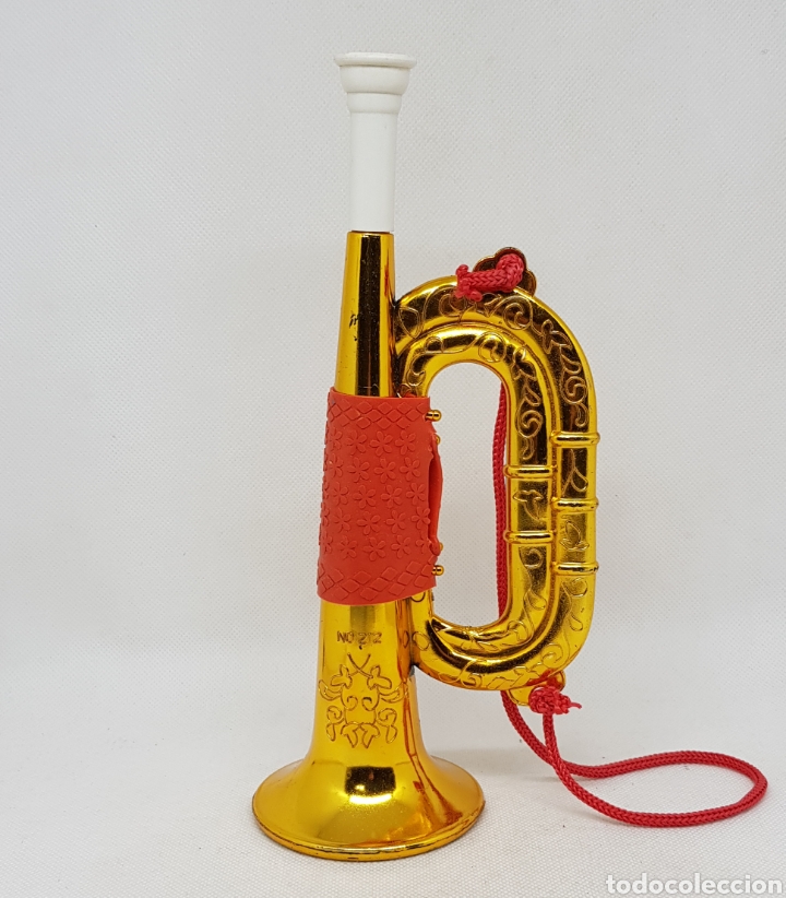Juguetes antiguos y Juegos de colecci&oacute;n: Trompeta juguete de plastico - car169