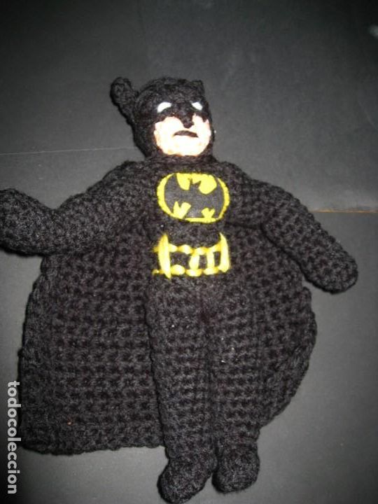Juguetes antiguos y juegos de colecci&oacute;n: Superheroe hecho a mano : BATMAN