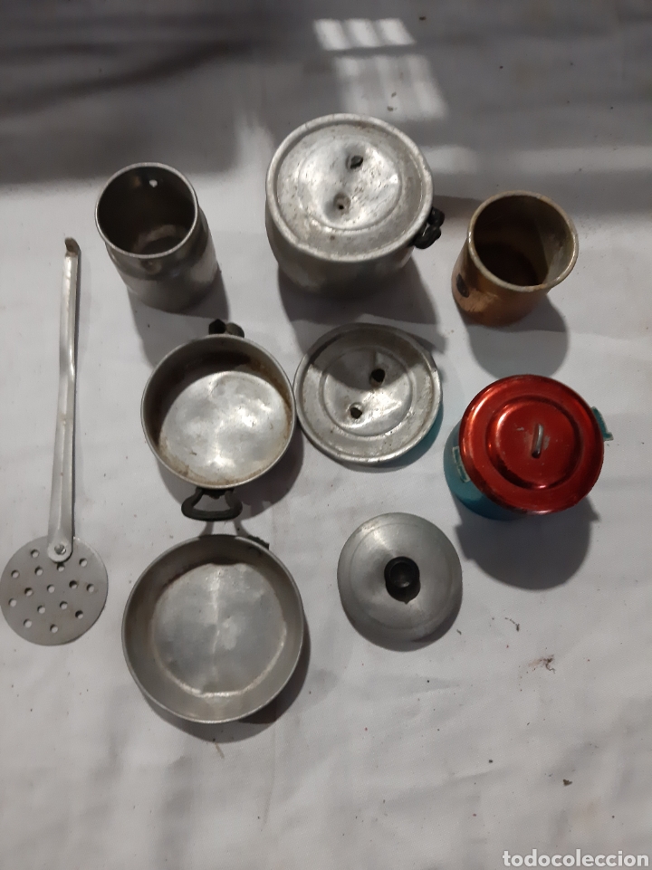 Brinquedos antigos e Jogos de cole&ccedil;&atilde;o: Cacharitos de juguete aluminio vintage