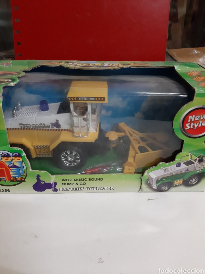 Juguetes antiguos y juegos de colecci&oacute;n: Green lite cosechadora New sales Nanshun