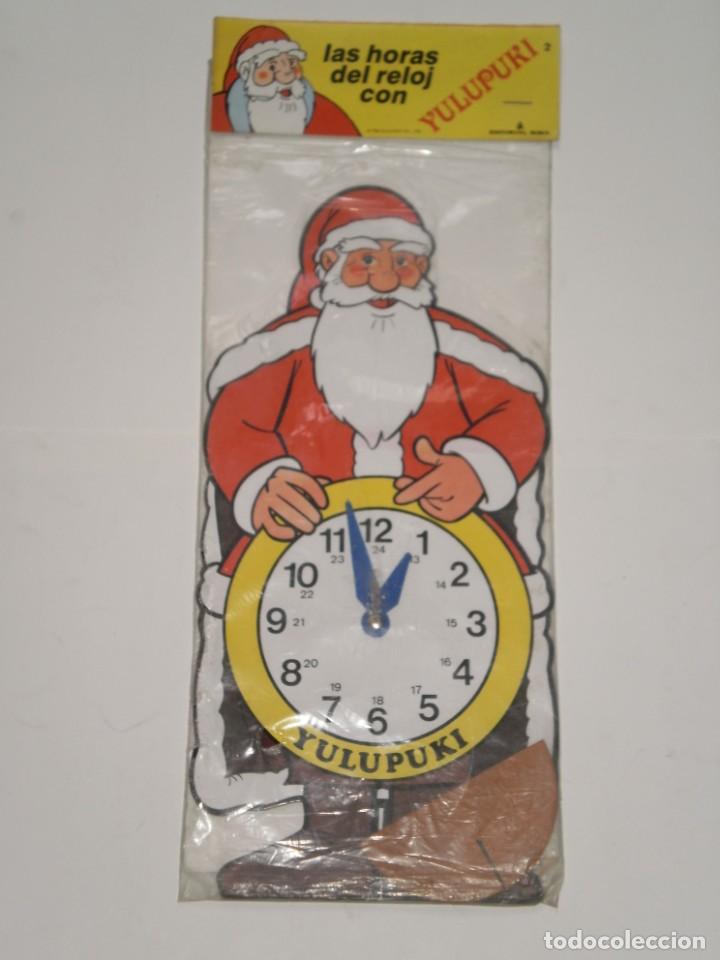 Juguetes antiguos y Juegos de colecci&oacute;n: LAS HORAS DEL RELOJ CON YULUPUKI * EDITORIAL ROMA * CART&Oacute;N TROQUELADO . A&Ntilde;O 1986 . NUMERO 2