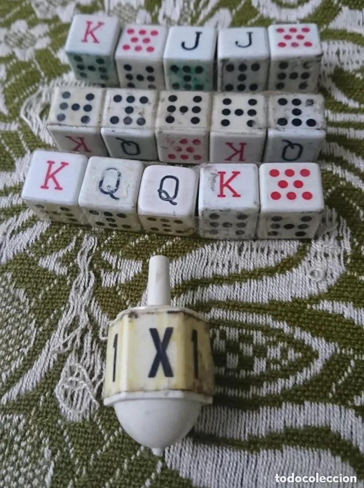 3 paquetes dados poker sin uso original años 70 - Comprar en