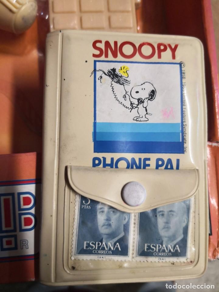 Juguetes antiguos y Juegos de colecci&oacute;n: Rara y dif&iacute;cil de conseguir agenda a&ntilde;os 50/60 SNOOPY & IS WOODSTOCK BUTTERFLY