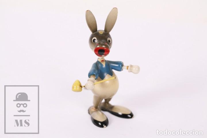 Giocattoli antichi e Giochi di collezione: Antiguo Mu&ntilde;eco de Juguete de Madera, de Goula - Burro - Espa&ntilde;a, A&ntilde;os 60-70