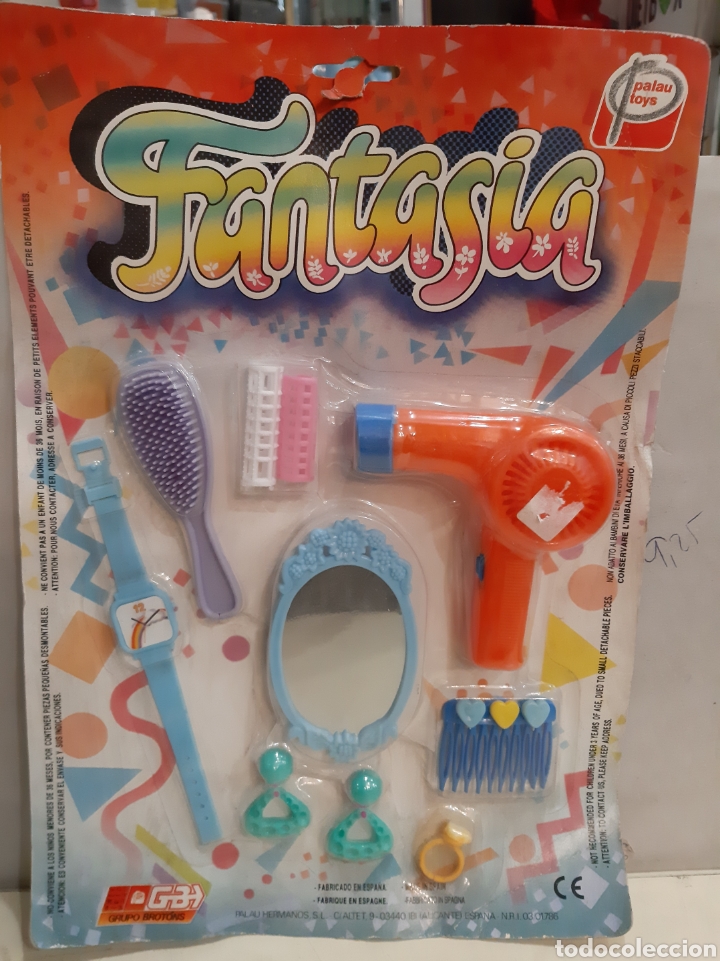 Brinquedos antigos e Jogos de cole&ccedil;&atilde;o: Fantas&iacute;a juego de peluquer&iacute;a Palau toys vintage